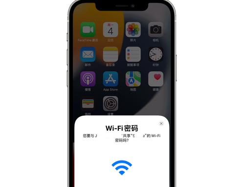 故城苹果15维修店分享iPhone15如何共享Wi-Fi密码 